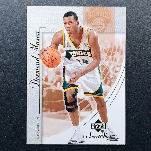 Desmond Mason - 2002-03 Sweet Shot #80 - Picture 1 of 2